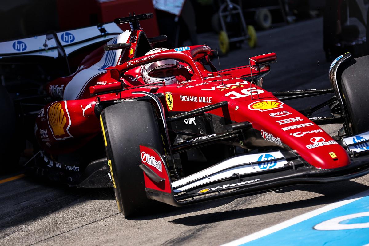 Charles Leclerc, la Suzuka - Cursa #150 cu Ferrari