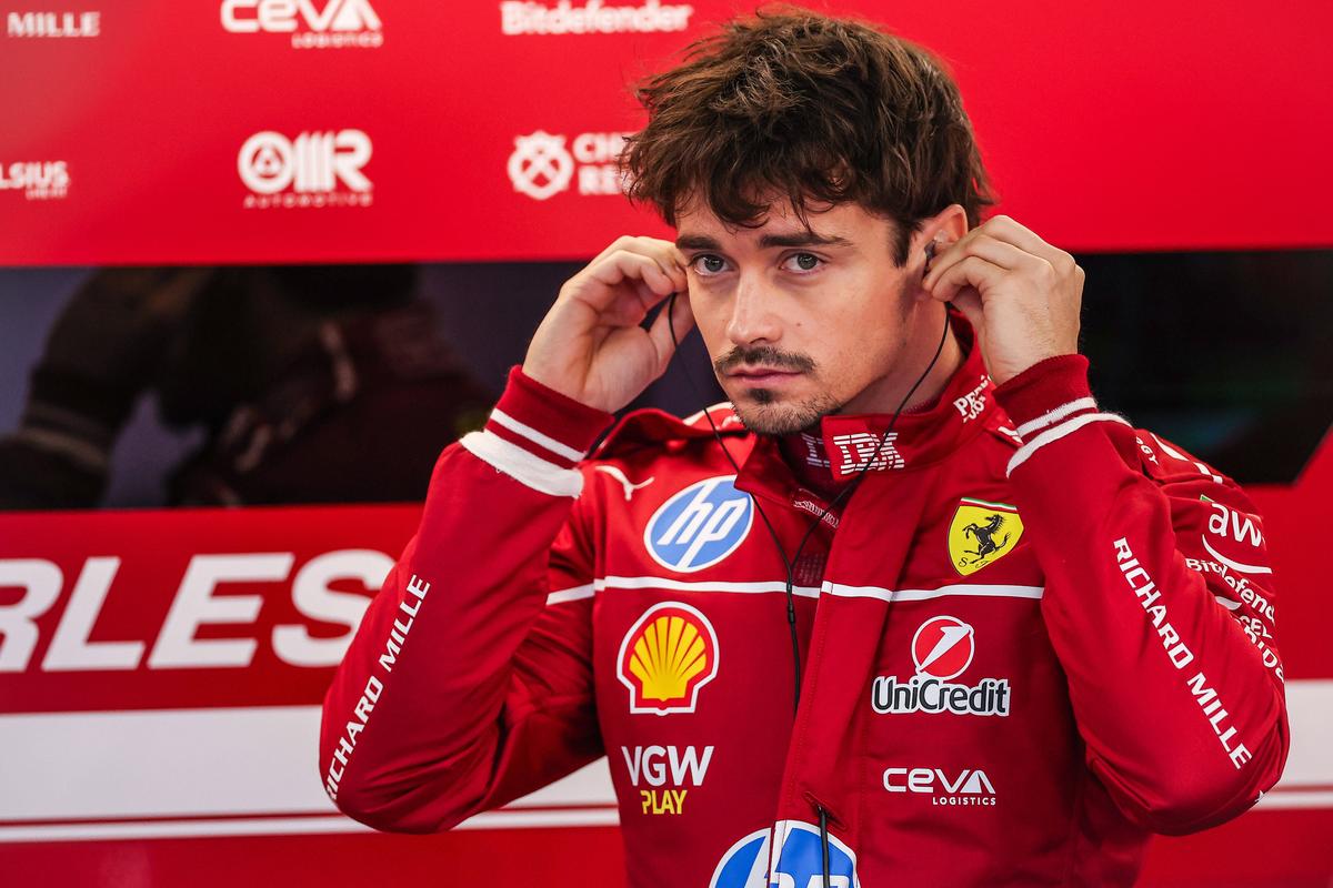 Charles Leclerc, la Suzuka - Cursa #150 cu Ferrari