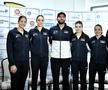 Georgia Crăciun, Anca Todoni, Horia Tecău, Ilinca Amariei, Miriam Bulgaru, Mara Gae - echipa României de BJK Cup Foto: Cristi Preda