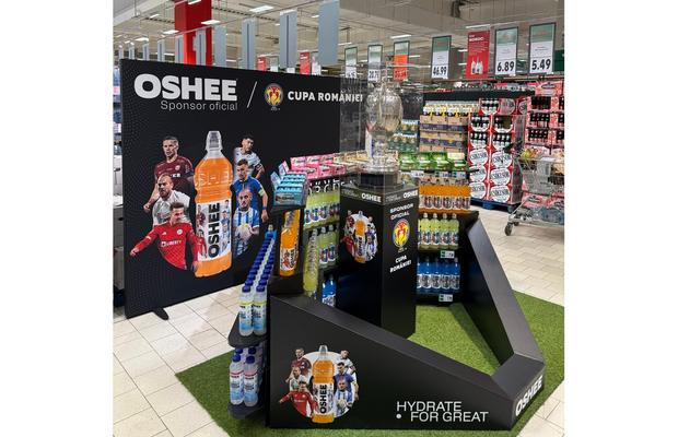 OSHEE, alături de KAUFLAND, te invită să admiri trofeul CUPEI ROMÂNIEI !