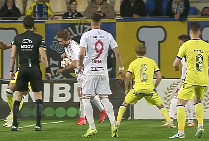 Hențul lui Haruț / FOTO: Captură TV @Prima Sport 1