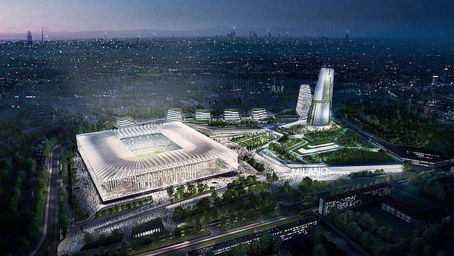 Noul stadion San Siro / foto: X Moment istoric: legendarul San Siro a fost vândut și urmează să fie demolat!
