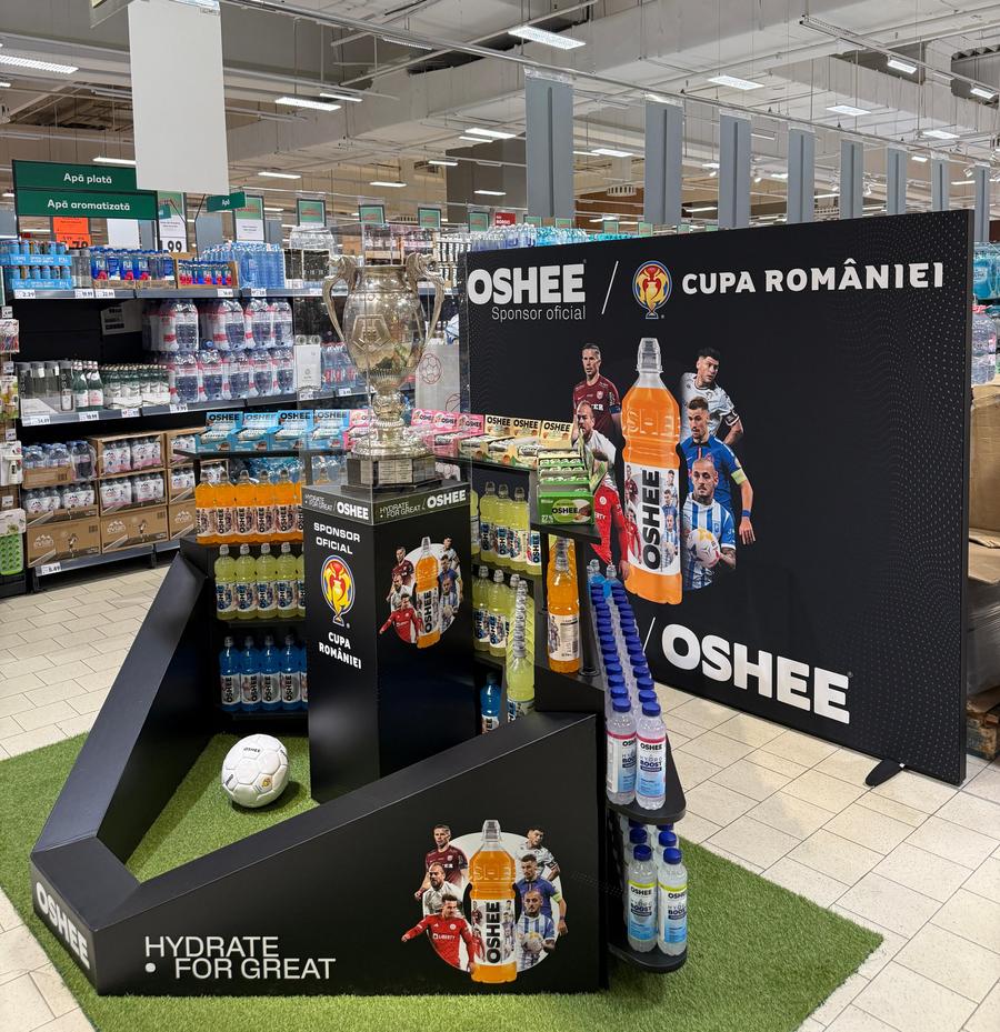 OSHEE, alături de KAUFLAND, te invită să admiri trofeul CUPEI ROMÂNIEI !