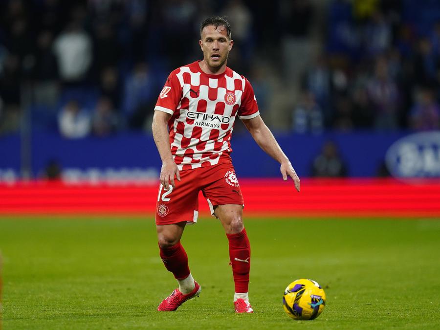 Arthur Melo, jucând pentru Girona // foto: Imago Images A fost jefuit în Barcelona! » Hoții l-au agresat în plină zi