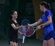Miriam Bulgaru și Mara Gae - Antrenament echipa României de BJK Cup Foto: Cristi Preda