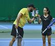 Horia Tecău și Miriam Bulgaru - Antrenament echipa României de BJK Cup Foto: Cristi Preda