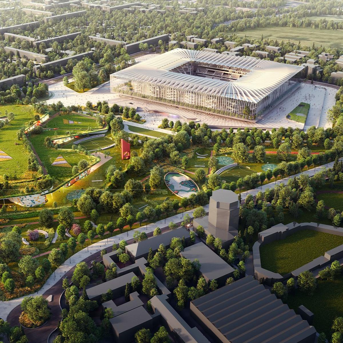 Noul stadion San Siro din Milano - randări