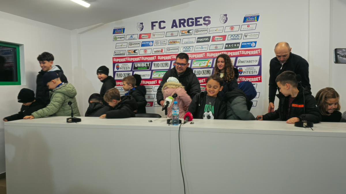 Conferință Bogdan Andone FC Argeș - Dinamo 1-1
