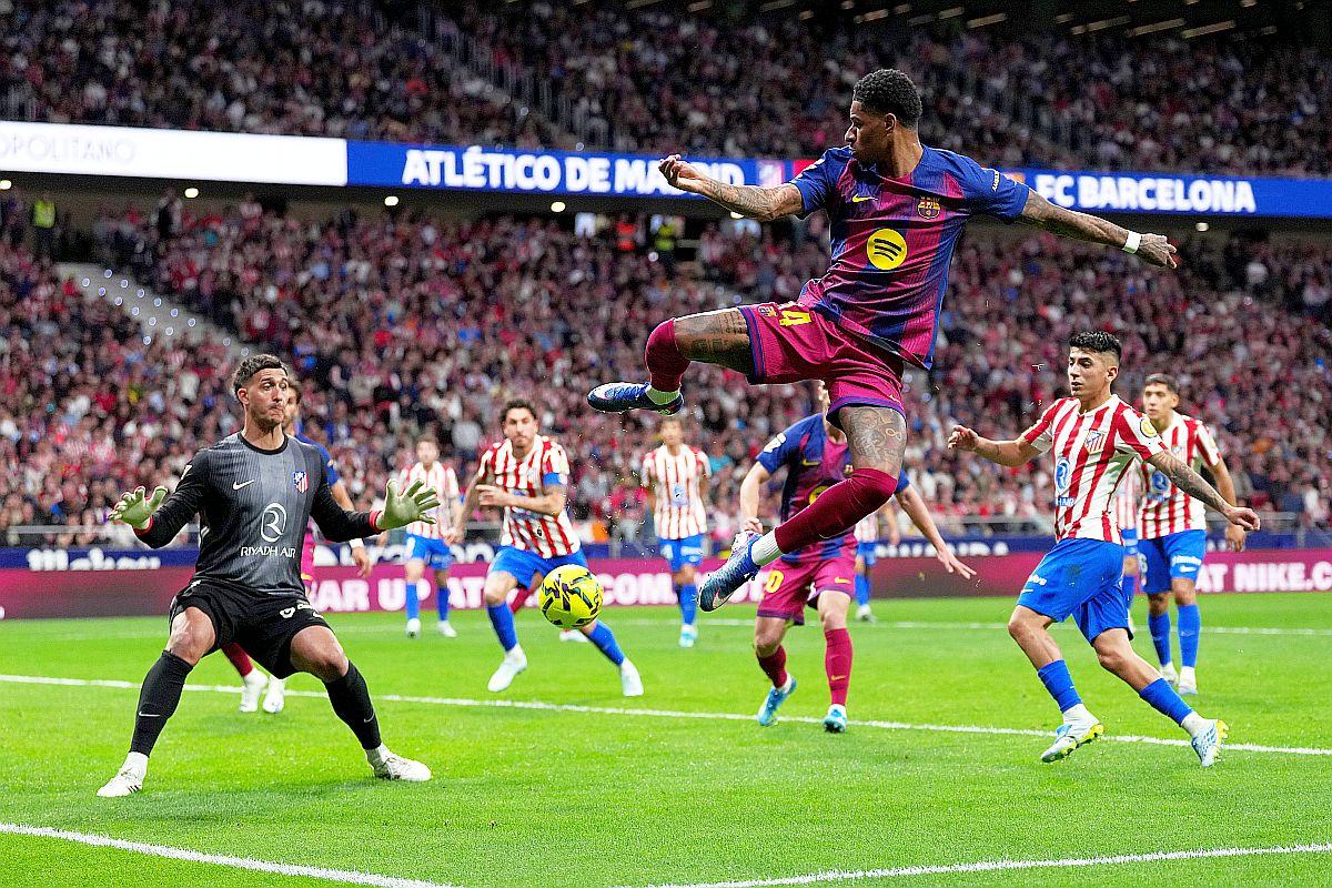 Atletico Madrid - Barcelona 1-2 » Dați-le titlul! Barcelona are o mână pe trofeu după o victorie „cu cântec”