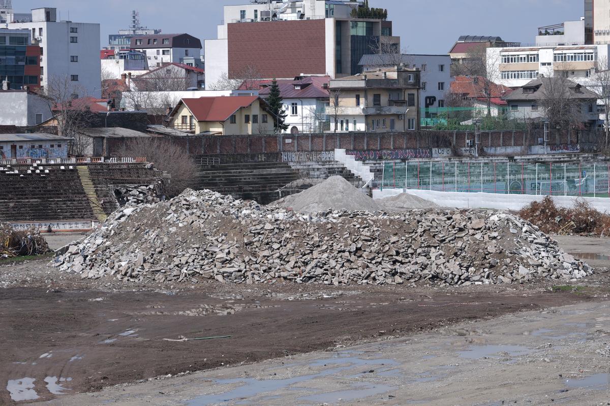 Cum arată lucrările la stadionul Dinamo - 4 aprilie 2026
