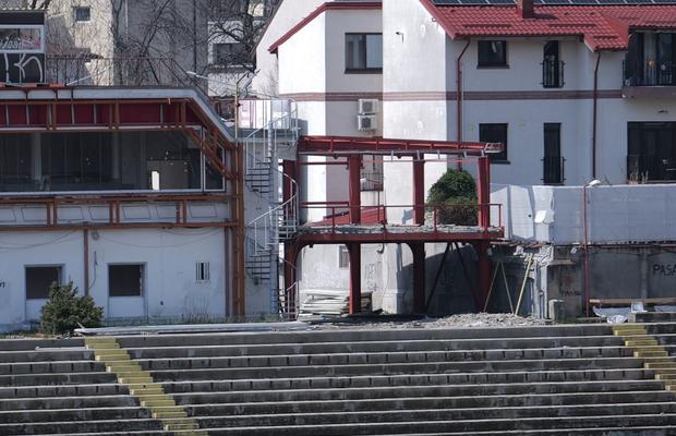 Lucrări blocate la stadionul Dinamo! Imagini cu sectorul care nu poate fi dărâmat, după intervenția ANAF » Ce zice șeful CS Dinamo
