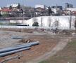 Cum arată lucrările la stadionul Dinamo - 4 aprilie 2026 // FOTO: Andrei Furnigă (GSP)