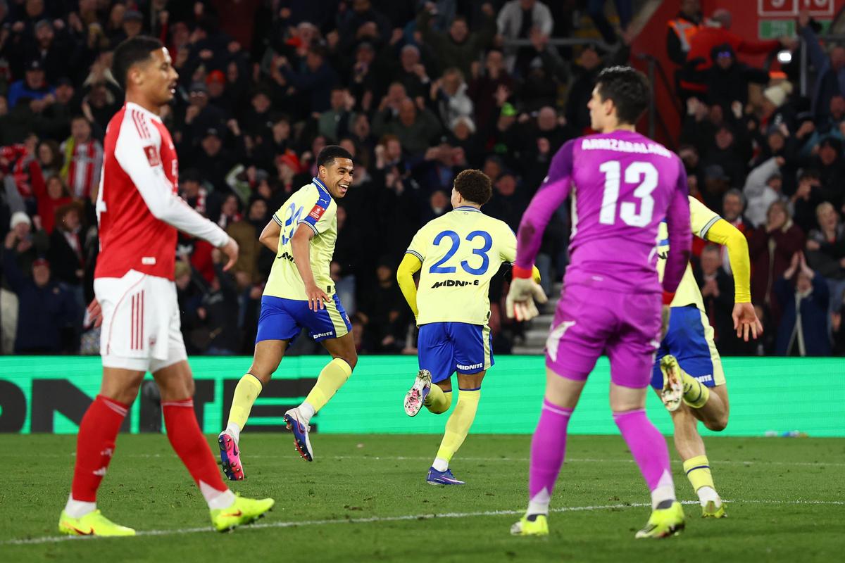 Arsenal, ce umilință: eliminată de Southampton din Cupa Angliei