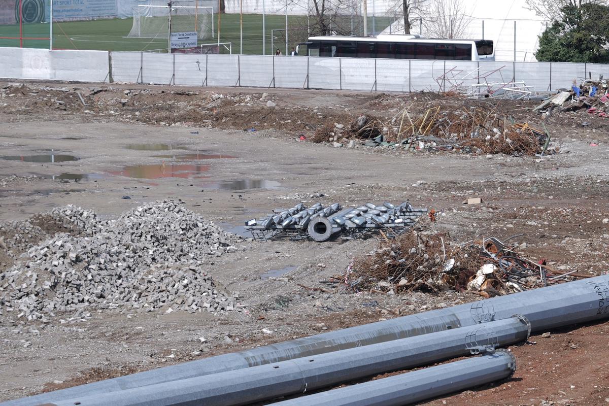 Lucrări blocate la stadionul Dinamo! Imagini cu sectorul care nu poate fi dărâmat, după intervenția ANAF » Ce zice șeful CS Dinamo