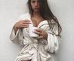 FOTO Iubita lui Florinel Coman a răbufnit pe Instagram: „Nu vă mai lăsaţi manipulaţi de societatea asta de c...t!” » Ce a deranjat-o pe focoasa brunetă