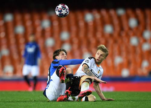 Daniel Wass cu Atalanta