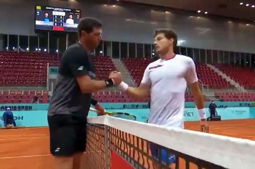 Federico Delbonis l-a învins pe Carreno Busta / Captură Tennis TV