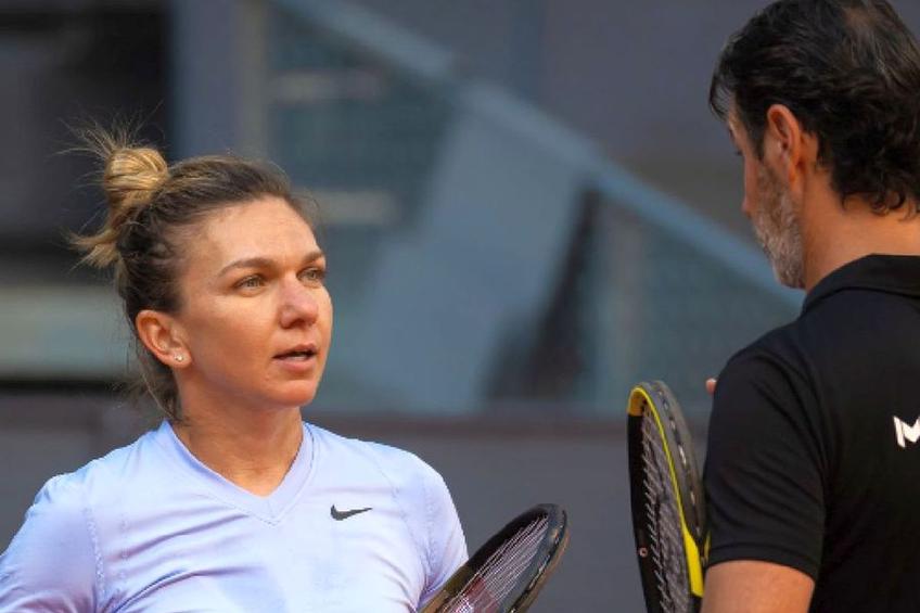 Simona Halep a bifat primul turneu alături de Patrick Mouratoglou
