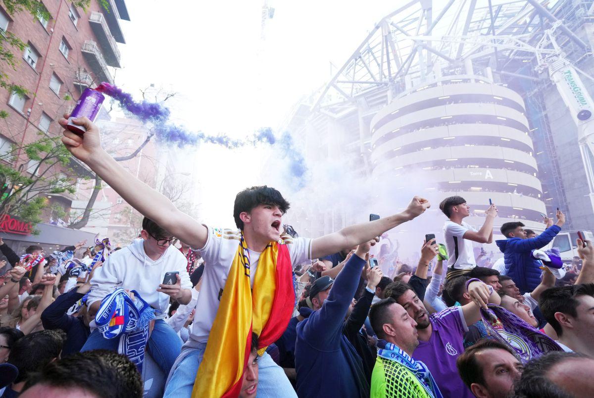 Real Madrid - Manchester City - atmosfera de pe străzi + meci