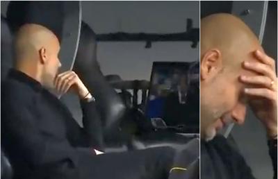 Imaginile serii cu Guardiola NU s-au văzut la TV » Incredibil ce urmărea pe monitor, după șocul de pe „Bernabeu”