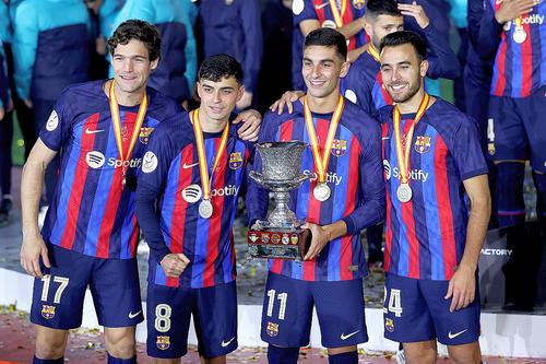 Ferran Torres, al doilea de la dreapta la stânga // foto: Guliver/gettyimages
