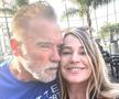 Nadia Comăneci l-a antrenat pe Arnold Schwarzenegger într-un parc. Foto: Hepta
