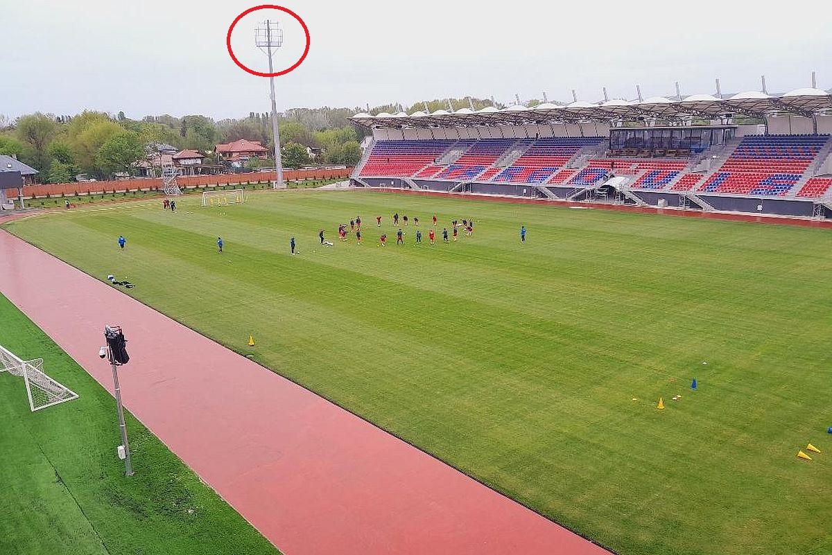 Inaugurare compromisă?! » Problema observată azi pe imaginile de la noul stadion din Superliga