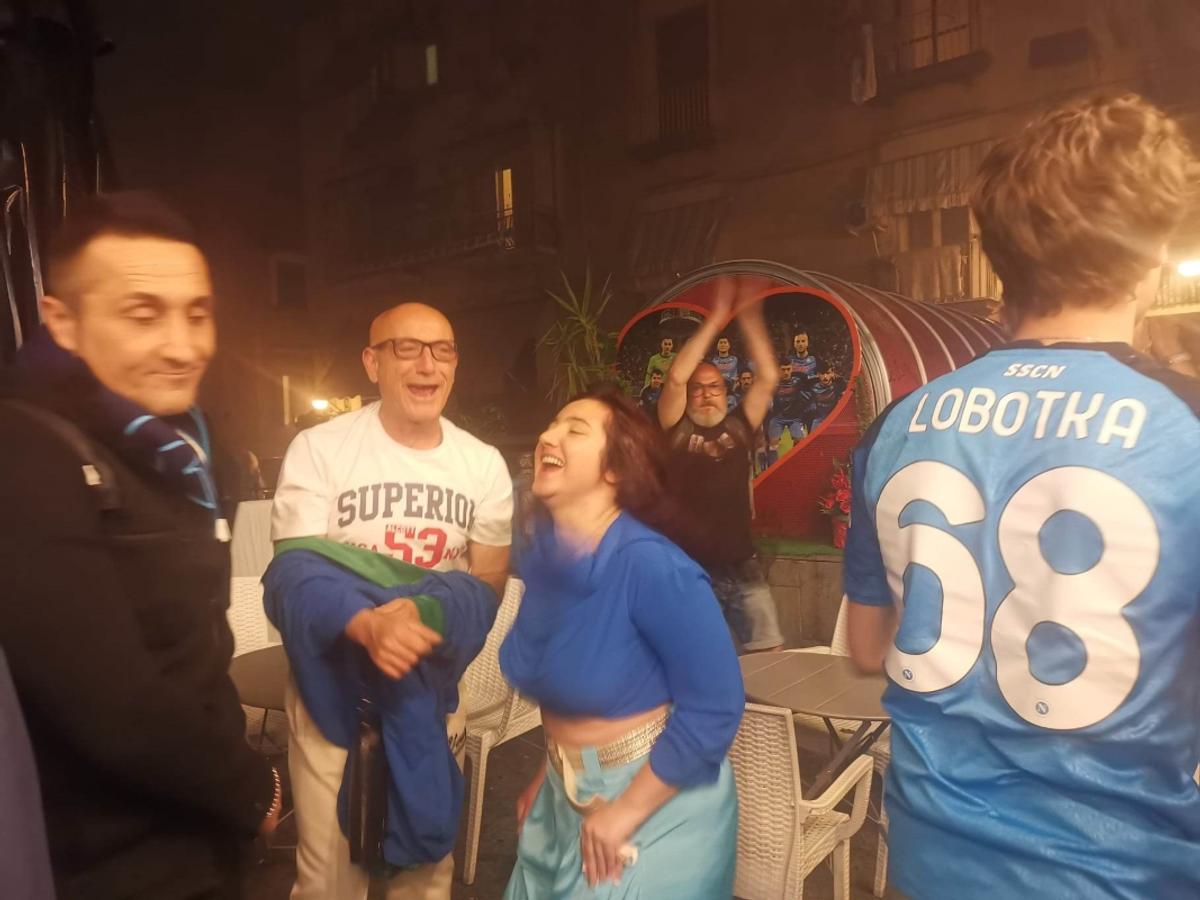Bucurie Napoli după câștigarea titlului