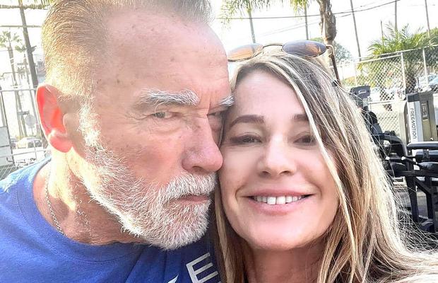Nadia Comăneci l-a antrenat pe Arnold Schwarzenegger într-un parc: „10, ăsta e numărul meu favorit, știai?”