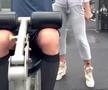 Nadia Comăneci l-a antrenat pe Arnold Schwarzenegger într-un parc. Foto: Hepta