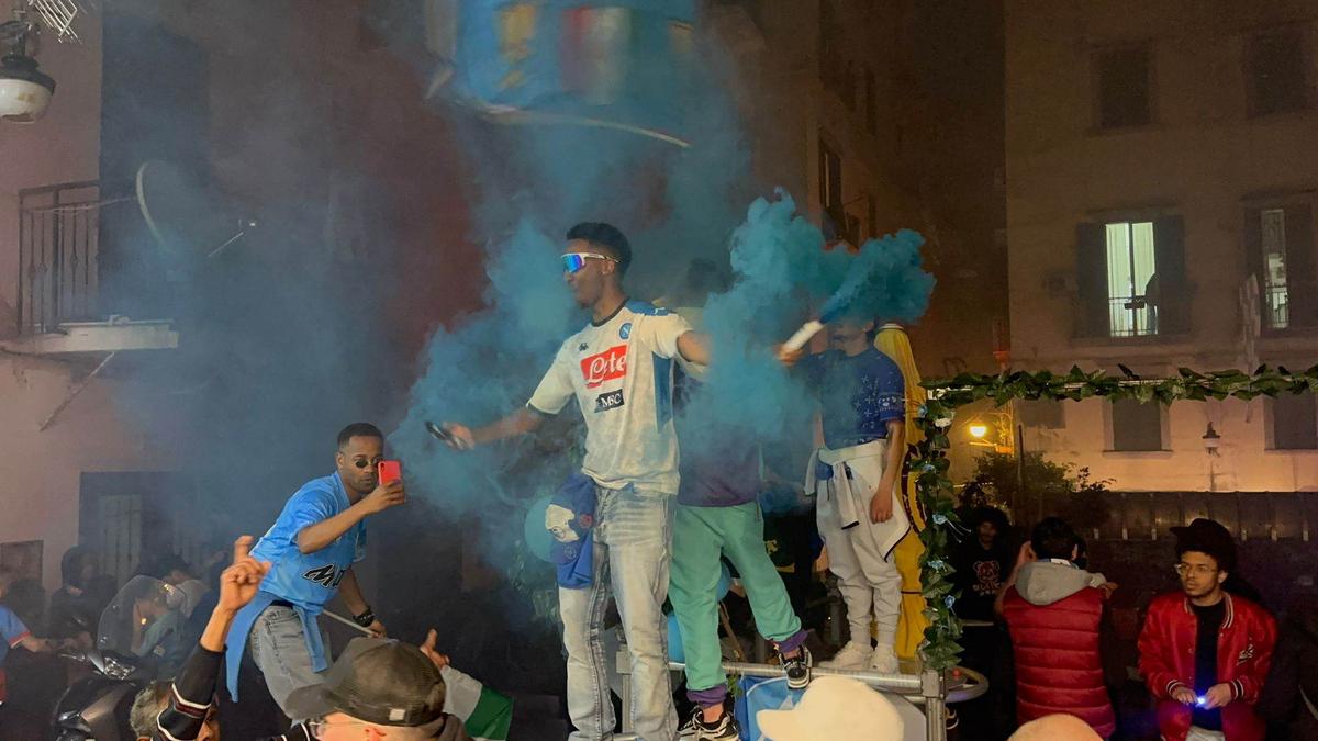 Bucurie Napoli după câștigarea titlului