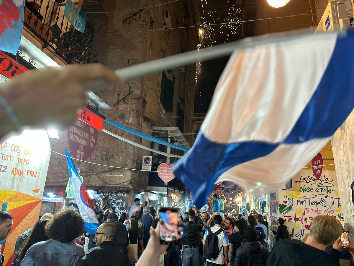 Bucurie Napoli după câștigarea titlului