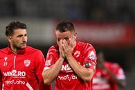 Imaginile durerii: fotbaliștii lui Dinamo, dărâmați după 3-3 cu U Cluj