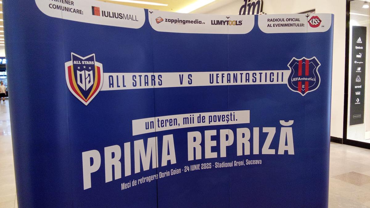 Tricouri celebre meci retragere Goian Suceava