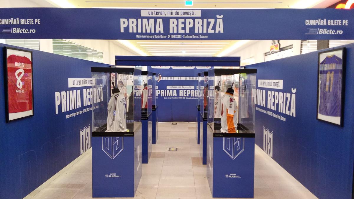 Tricouri celebre meci retragere Goian Suceava