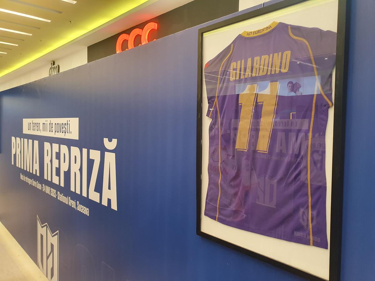 Tricouri celebre meci retragere Goian Suceava