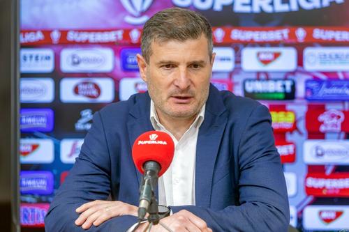 Laszlo Balint, antrenorul Oțelului, foto: Facebook @SC Otelul Galati