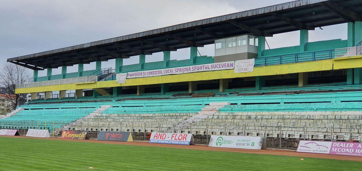 Stadion Suceava pentru Gala retragere Goian