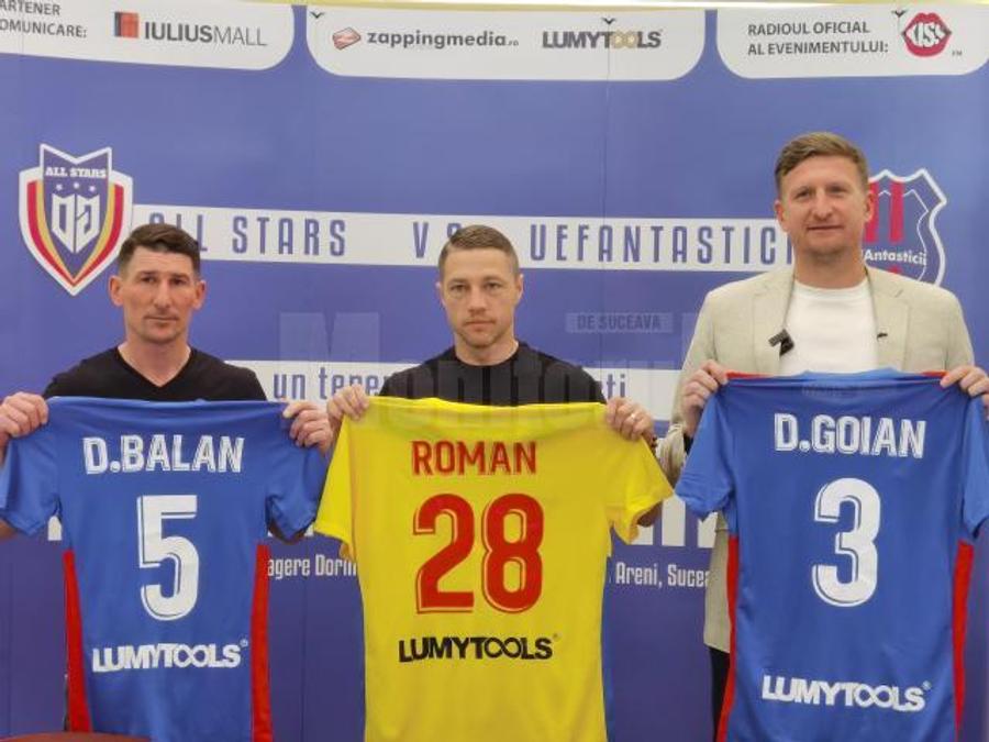 Totti, Pirlo și van Nistelrooy pentru Goian! Fostul internațional, retragere de gală la Suceava + Invitatul-surpriză pe care îl pregătește Goe