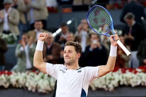 Casper Ruud, victorios la Mutua Madrid Open/Foto: Getty Images