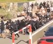 Bătaie în toată regula înainte de derby » 160 de suporteri au fost arestați, mai mulți polițiști răniți
