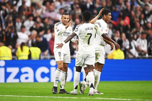 Kylian Mbappe, în Real Madrid - Celta Vigo, în etapa #34 din Liga / foto:  Guliver/GettyImages