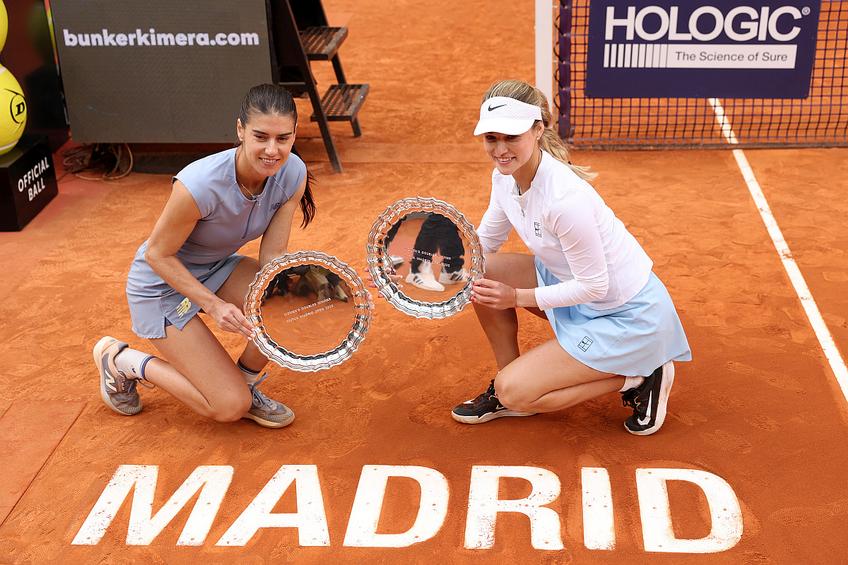Sorana Cîrstea și Anna Kalinskaya // foto: Guliver/gettyimages