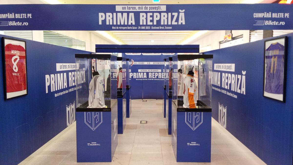 Tricouri celebre meci retragere Goian Suceava