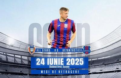 Totti, Pirlo și van Nistelrooy pentru Goian! Fostul internațional, retragere de gală la Suceava + Invitatul-surpriză pe care îl pregătește Goe