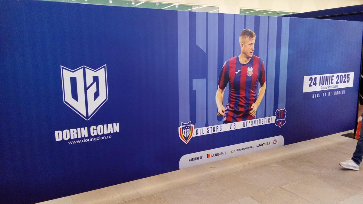Tricouri celebre meci retragere Goian Suceava