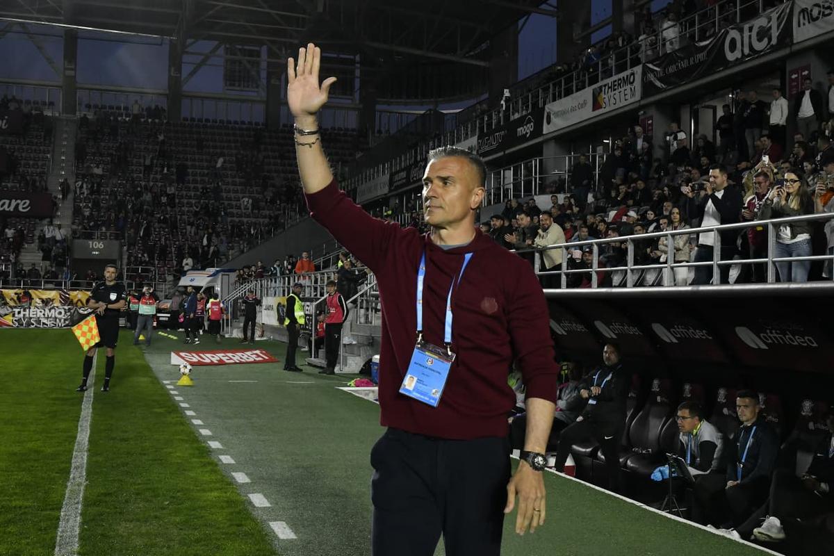 Rapid - CFR Cluj, în etapa 7 din play-off