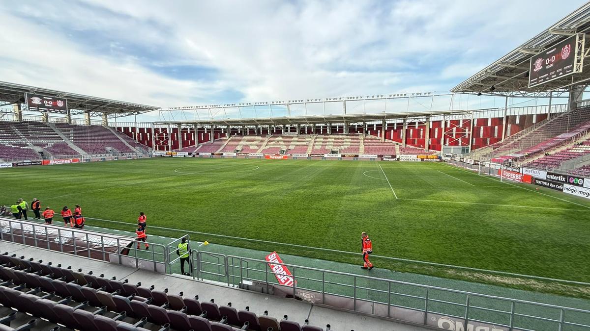 Rapid - CFR Cluj, imagini înaintea partidei din Giulești