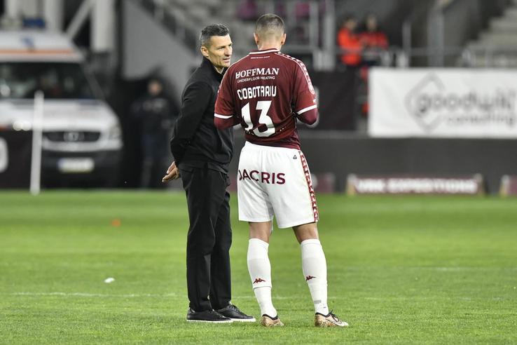 Imagini de la finalul meciului Rapid - CFR Cluj // FOTO: Cristi Preda (GSP.ro)