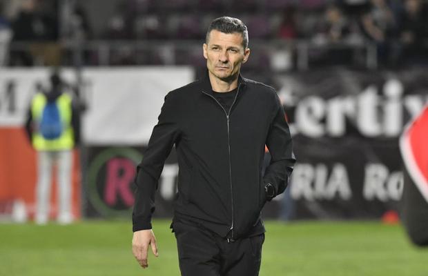 Costel Gâlcă, întrebat despre demisie după Rapid - CFR: „Normal să fie frustrați. Vom vedea”